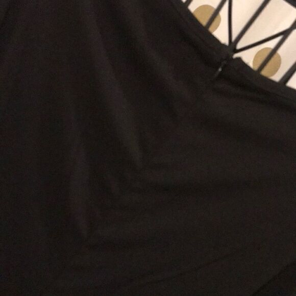 Al'Ofa Black  Split Hem Dress - Size XL - Picture 7 of 8